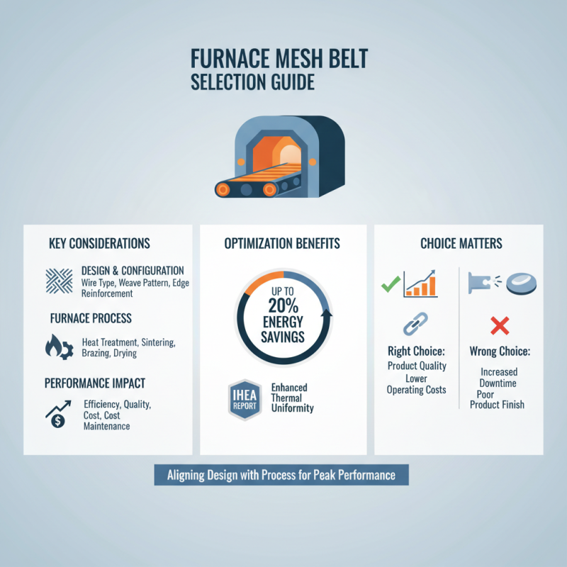 How to Choose the Right Furnace Mesh Belt for Your Industrial Needs