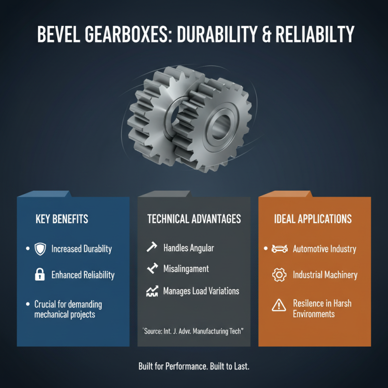 Top 5 Benefits of Using Bevel Gearboxes for Your Mechanical Projects