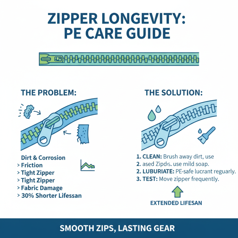 How to Fix a Tightened PE Zipper for Smooth Operation and Longevity