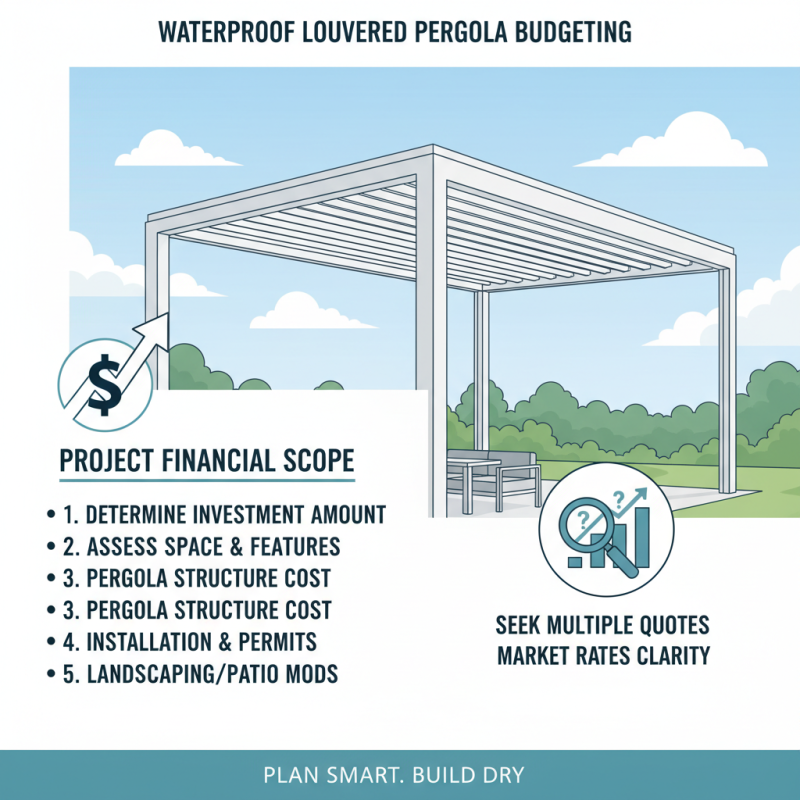 How to Choose the Best Waterproof Louvered Pergola for Your Outdoor Space