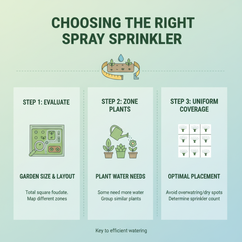 How to Choose the Right Spray Sprinkler for Your Garden Irrigation Needs