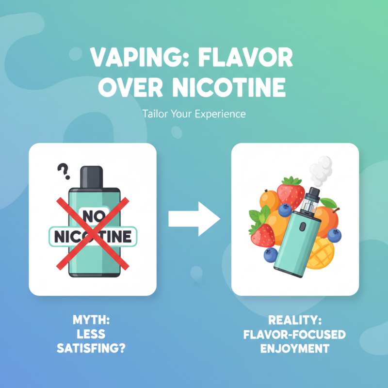 Why Choose Nicotine Free Vape for a Healthier Lifestyle?
