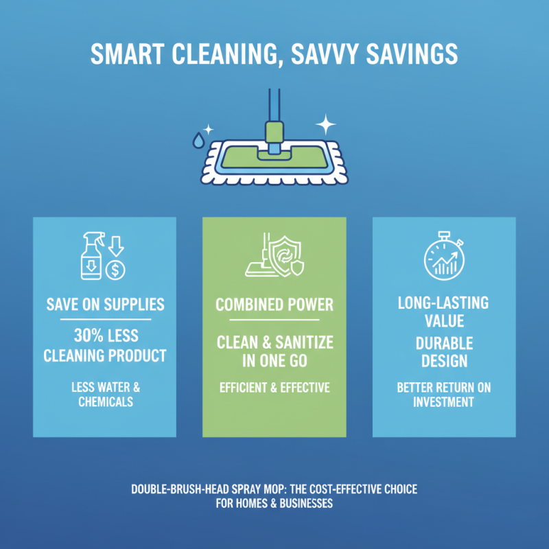 Top 10 Benefits of Using a Double Brush Head Spray Mop for Your Cleaning Needs