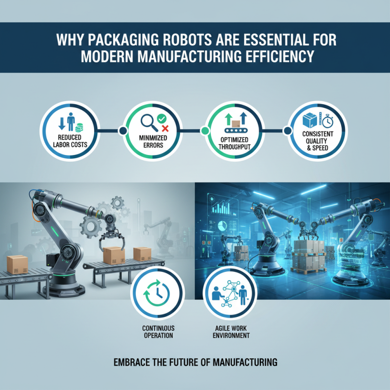Why Packaging Robots Are Essential for Modern Manufacturing Efficiency