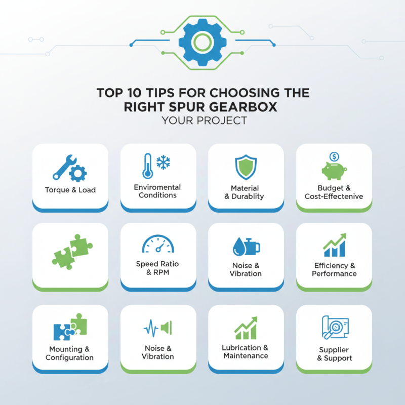 Top 10 Tips for Choosing the Right Spur Gearbox for Your Project