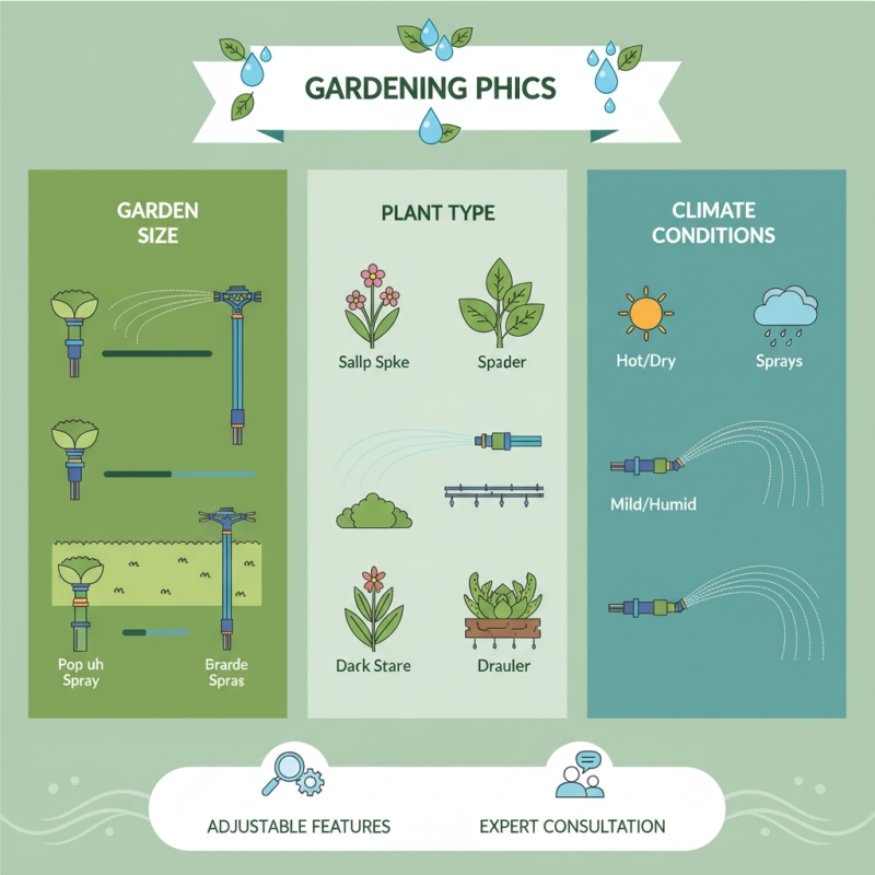 How to Choose the Right Spray Sprinkler for Your Garden Irrigation Needs