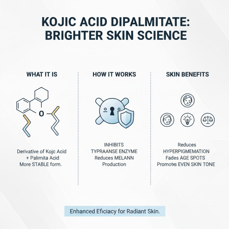 What is Kojic Acid Dipalmitate Benefits Uses and Safety in Cosmetics