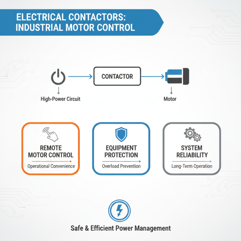 Top Benefits of Using Electrical Contactors in Industrial Applications