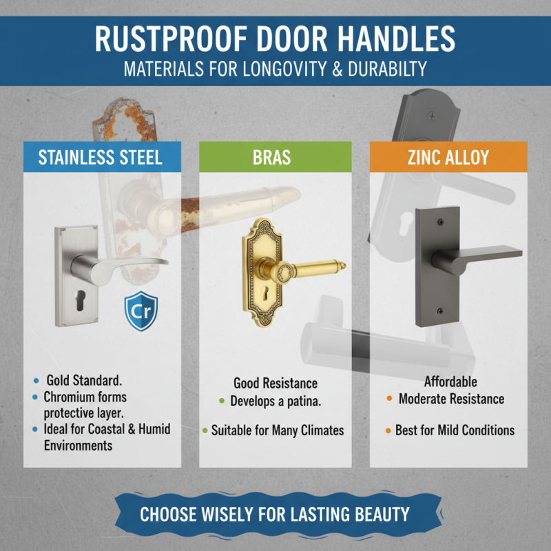 Ultimate Guide to Choosing Rustproof Door Handles for Every Home