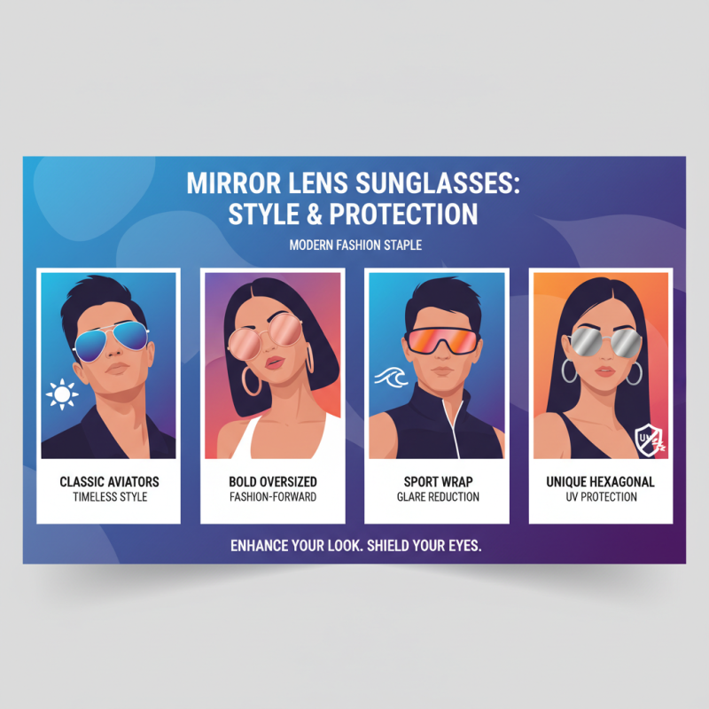 Why Choose Mirror Lens Sunglasses for Style and UV Protection?