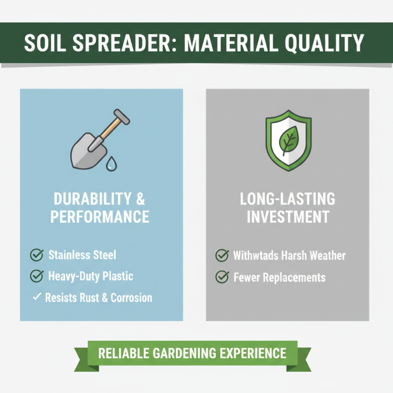 How to Choose the Best Soil Spreader for Your Gardening Needs