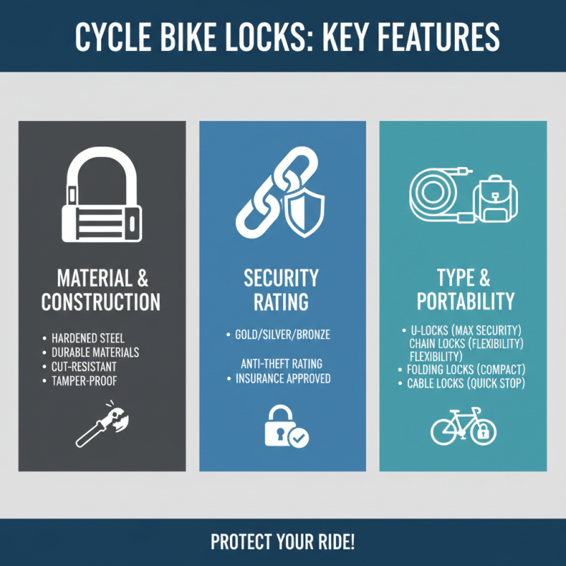 Top Tips for Choosing the Best Cycle Bike Lock to Secure Your Ride