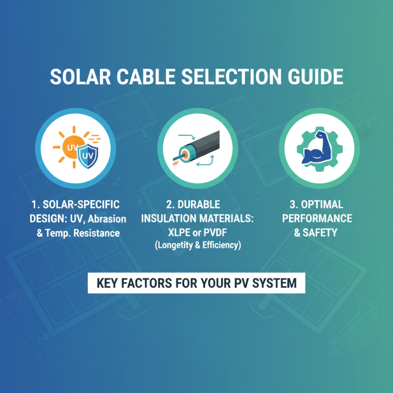 2025 How to Choose the Right Photovoltaic Cables for Your Solar System