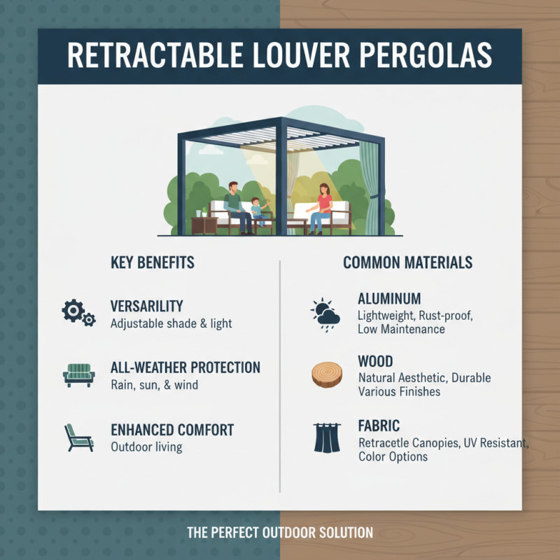 10 Best Retractable Louver Pergolas for Ultimate Outdoor Comfort