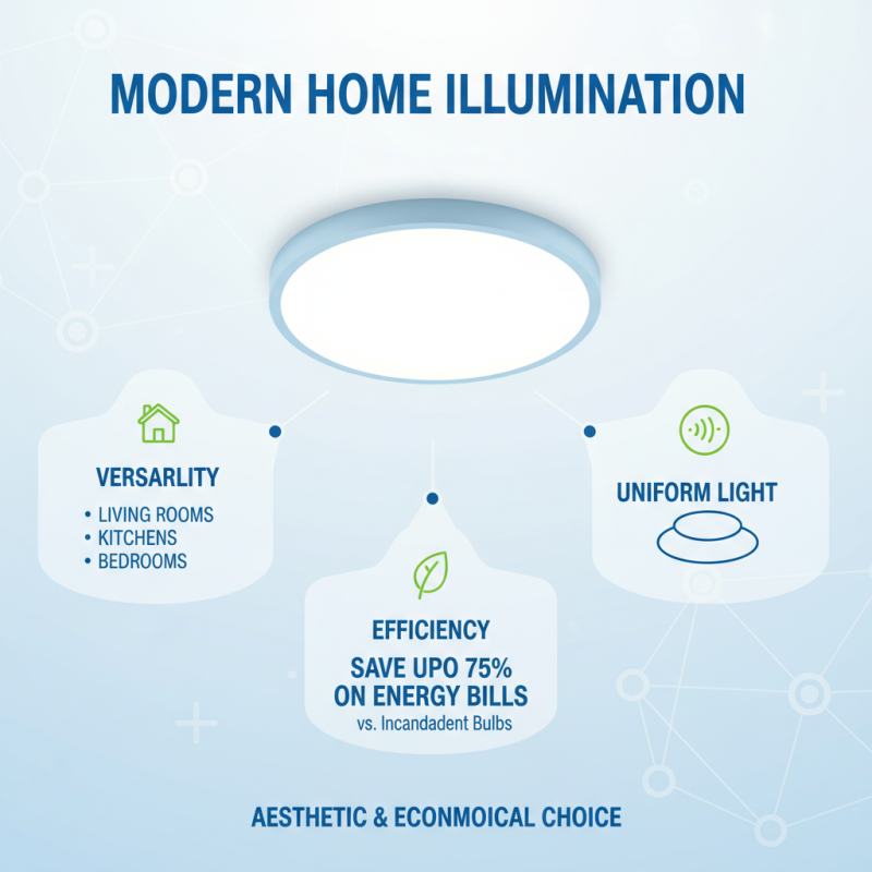 Top Benefits of Round LED Ceiling Lights for Modern Home Illumination