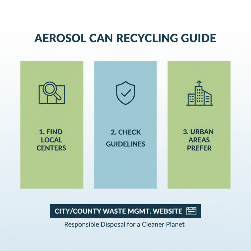 How to Safely Dispose of Aerosol Empty Cans at Home and Recycling Centers