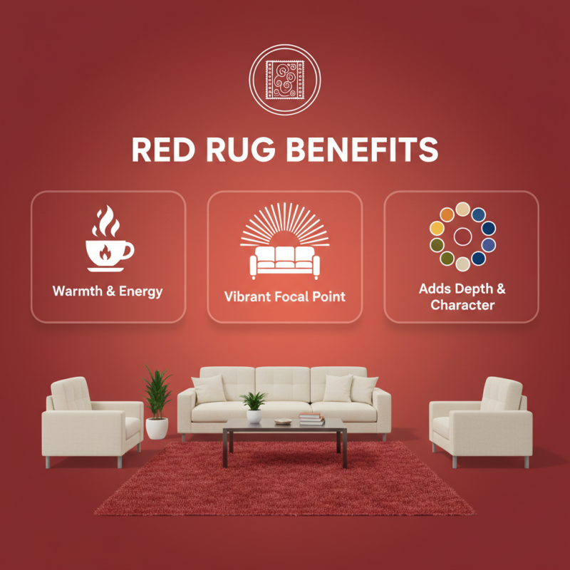 Top 10 Red Living Room Rugs to Brighten Your Space and Enhance Comfort