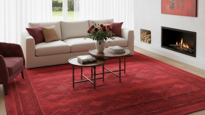 Top 10 Red Living Room Rugs to Brighten Your Space and Enhance Comfort