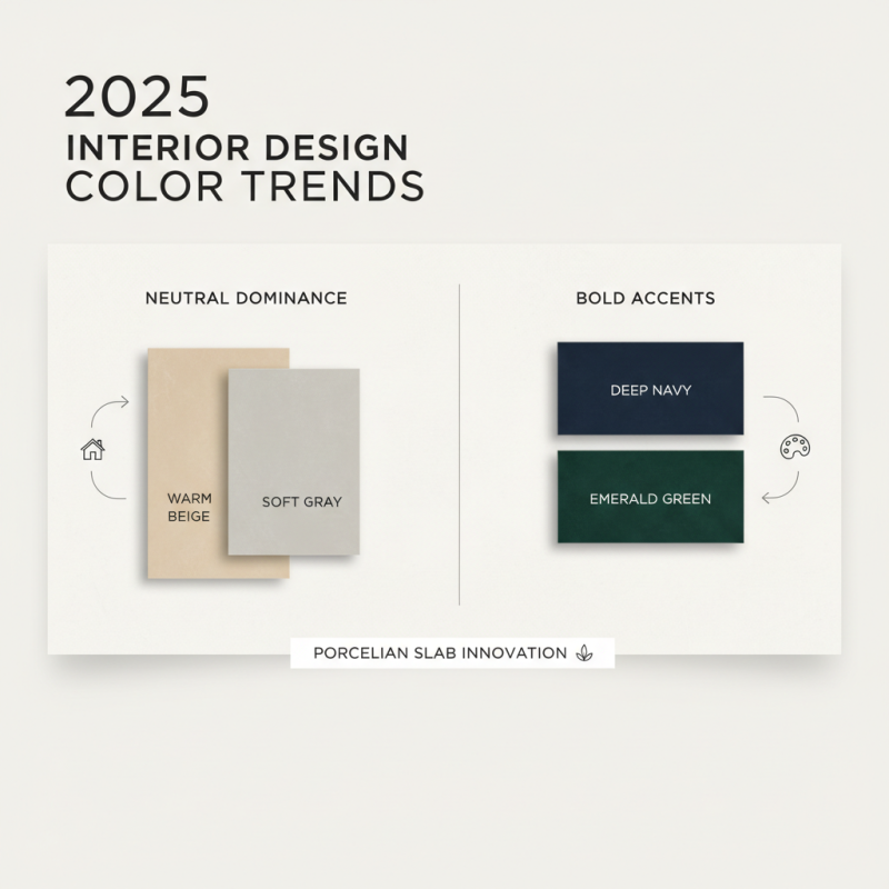 2025 Top Porcelain Slab Trends for Modern Interior Design and Remodeling