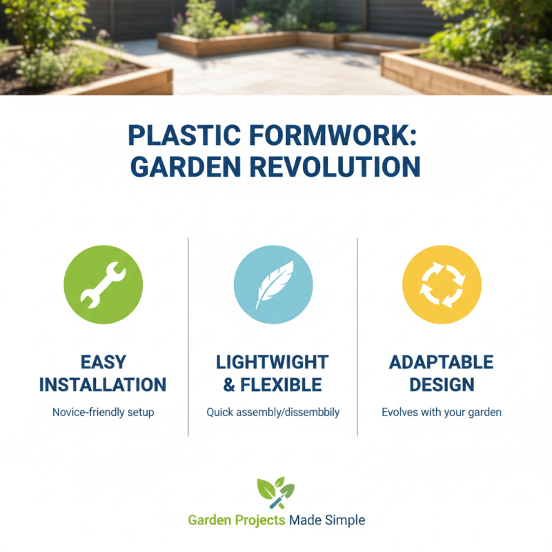 Top 10 Benefits of Using Plastic Formwork For Garden Projects