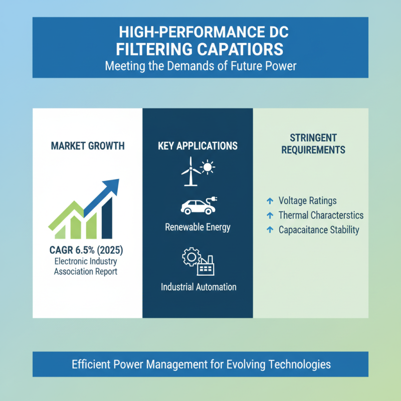 Top 2025 DC Filtering Capacitor Trends for Enhanced Performance and Efficiency