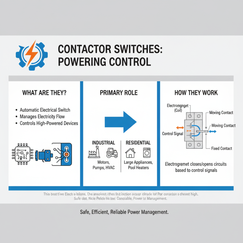 What is a Contactor Switch and How Does It Work in Electrical Systems?