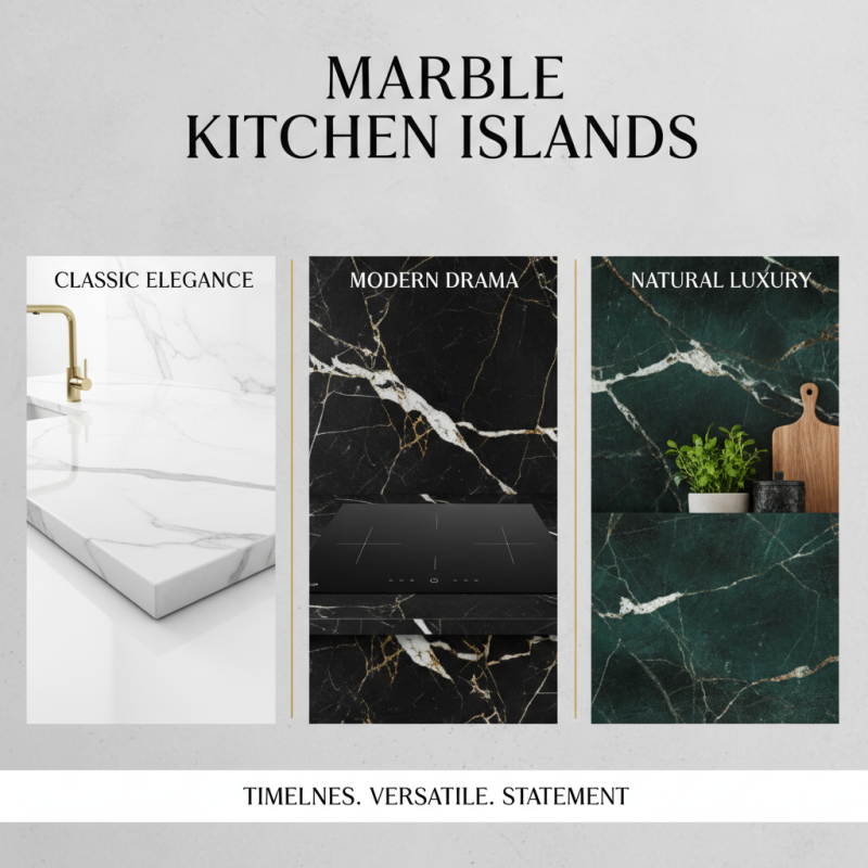10 Best Marble Kitchen Island Designs for a Stunning Home Makeover
