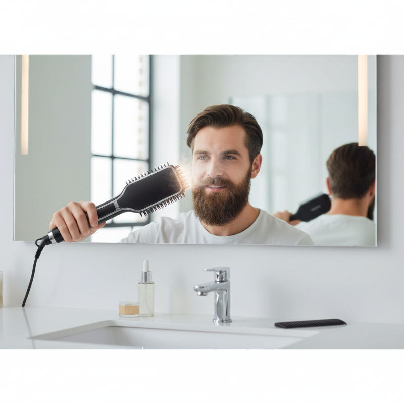What is a Hair Beard Straightener Brush and How Does It Work?