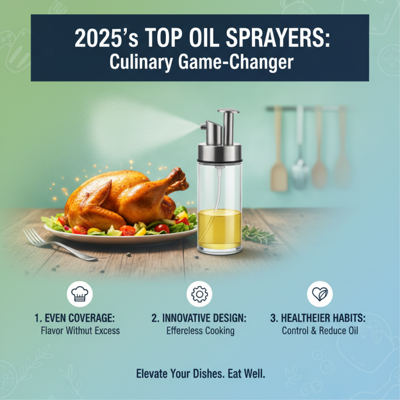 2025's Best Oil Sprayers: Top Choices for Home Chefs and Cooking Enthusiasts
