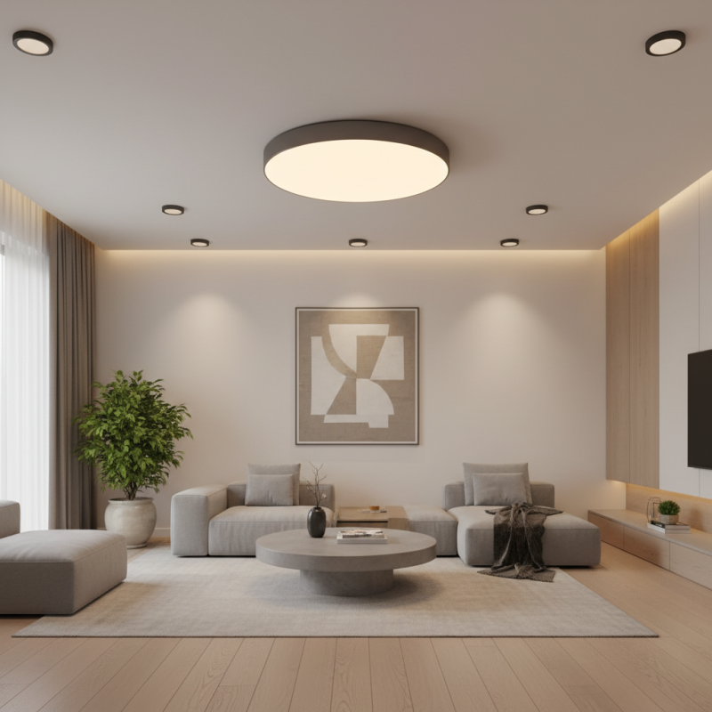 Top Benefits of Round LED Ceiling Lights for Modern Home Illumination