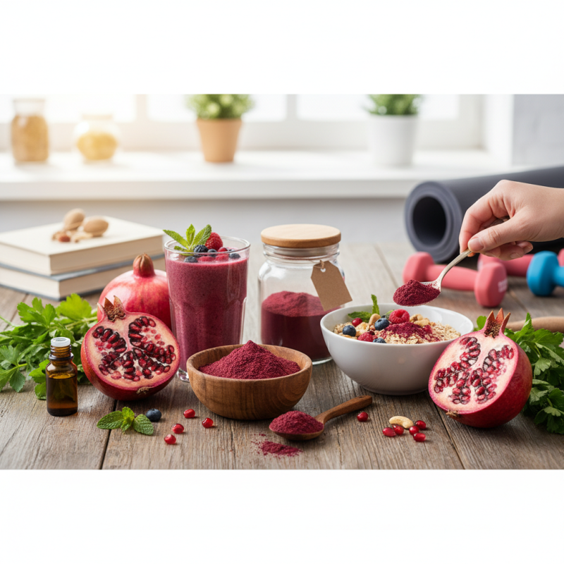 Top 10 Benefits of Pomegranate Powder for Health and Wellness