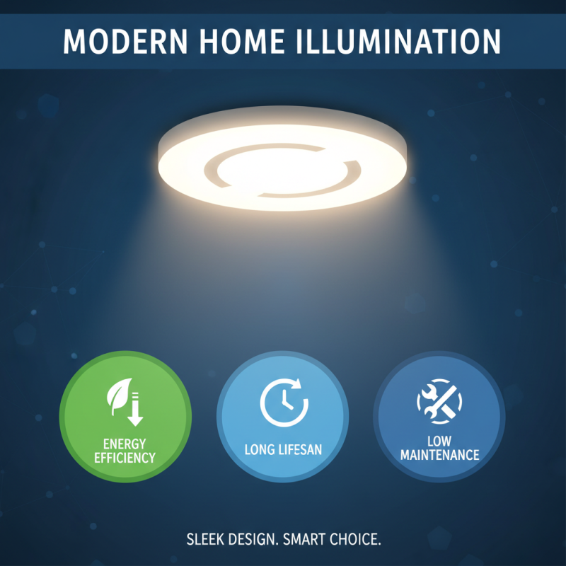 Top Benefits of Round LED Ceiling Lights for Modern Home Illumination