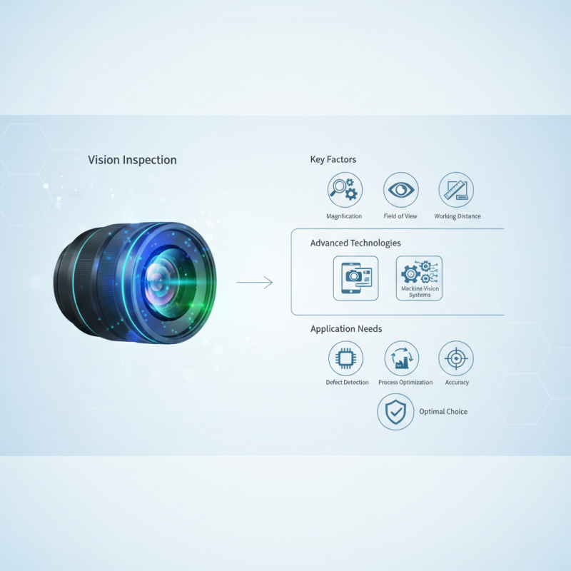 How to Choose the Best Vision Inspection Lens for Your Needs
