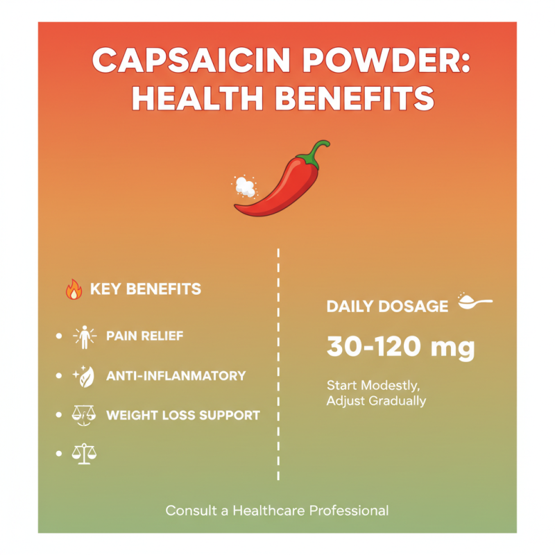 What is Capsaicine Powder and What Are Its Benefits for Health