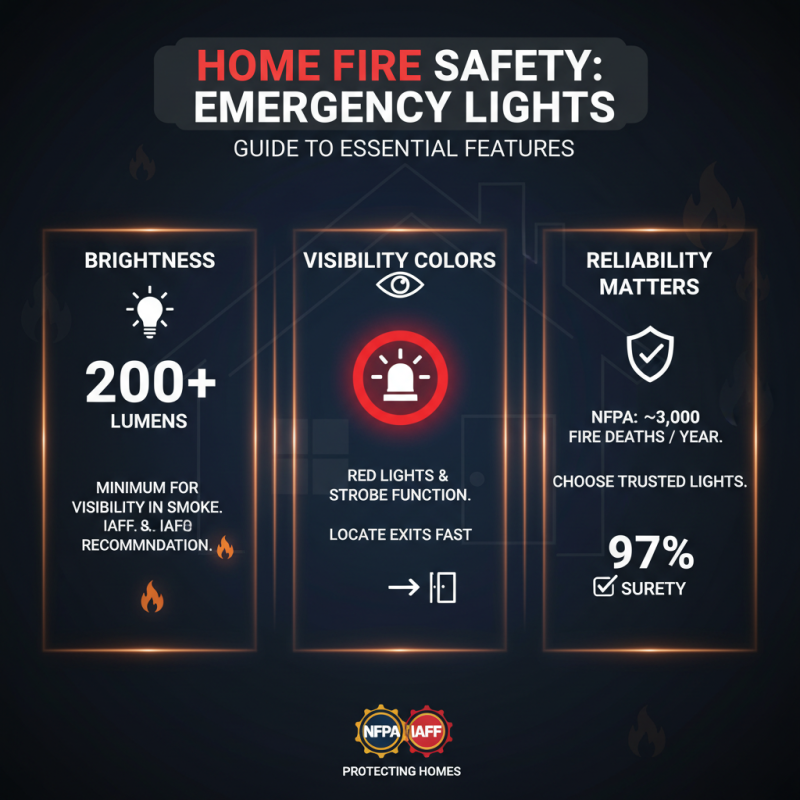 How to Choose the Best Emergency Fire Lights for Home Safety