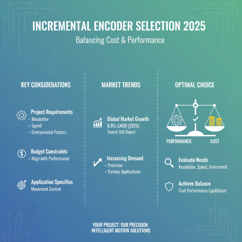 How to Choose the Right Incremental Encoder for Your Project in 2025