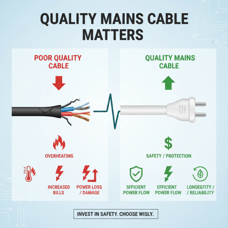 Essential Tips for Choosing the Right Mains Cable for Your Home or Office
