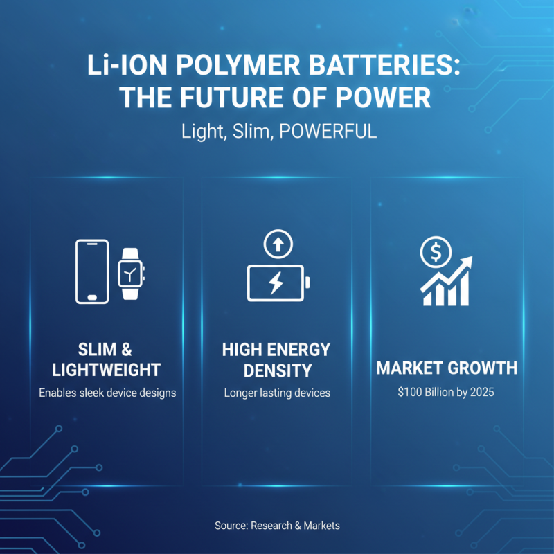 Why Choose Li Ion Polymer Battery for Your Next Device