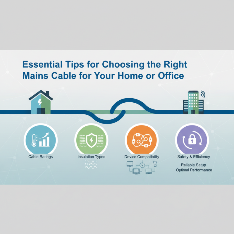 Essential Tips for Choosing the Right Mains Cable for Your Home or Office