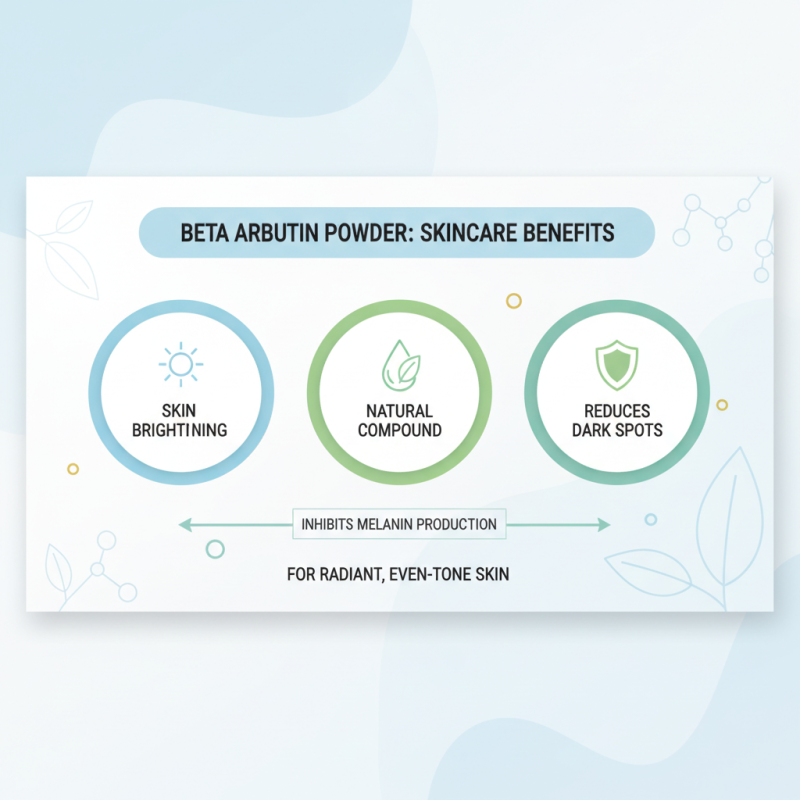 What is Beta Arbutin Powder Benefits Uses and How to Choose