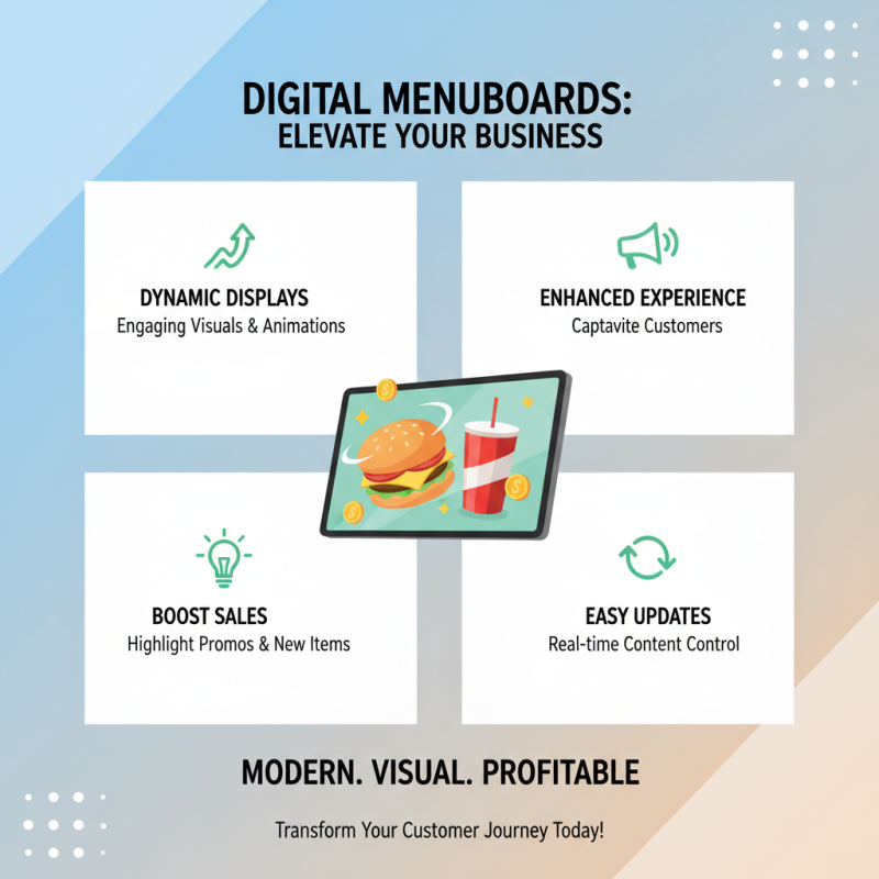 2025 How to Use Digital Menuboards for Increased Customer Engagement and Sales