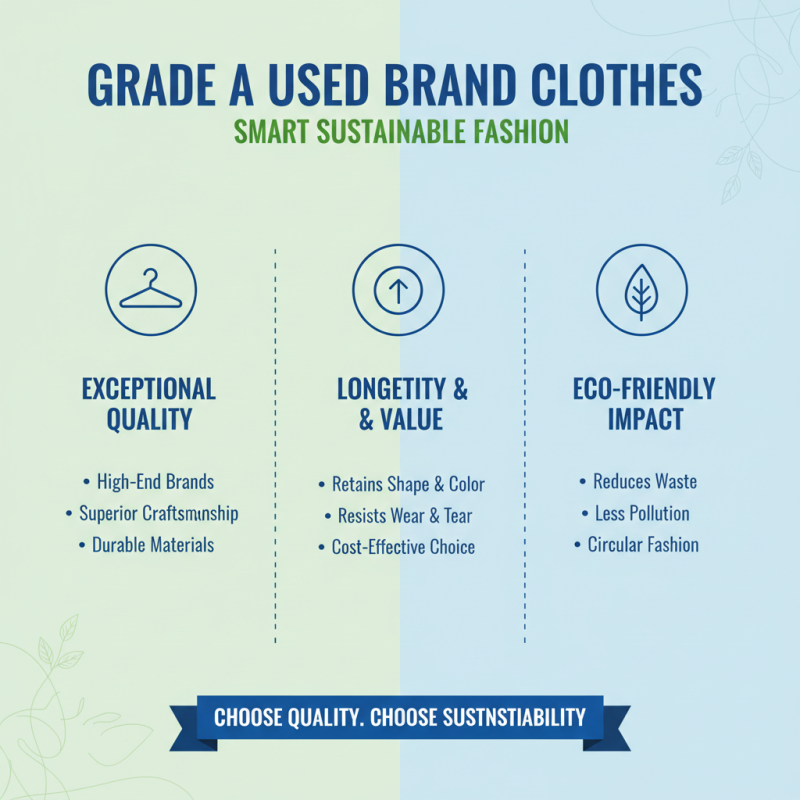 Why Grade A Used Brand Clothes are the Best Choice for Sustainable Fashion