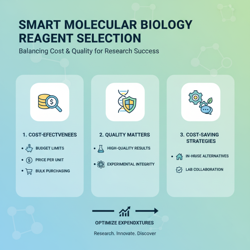 How to Choose the Best Molecular Biology Reagents for Your Research Needs