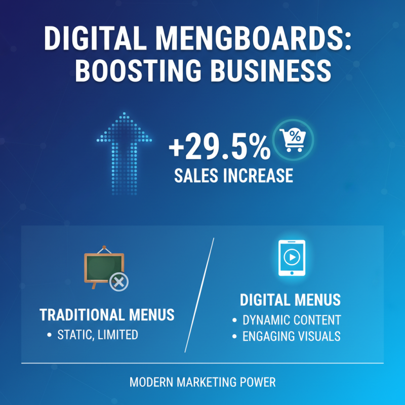 2025 How to Use Digital Menuboards for Increased Customer Engagement and Sales