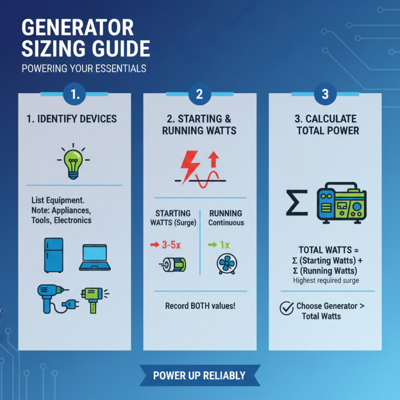 How to Choose the Right Generator Set for Your Power Needs