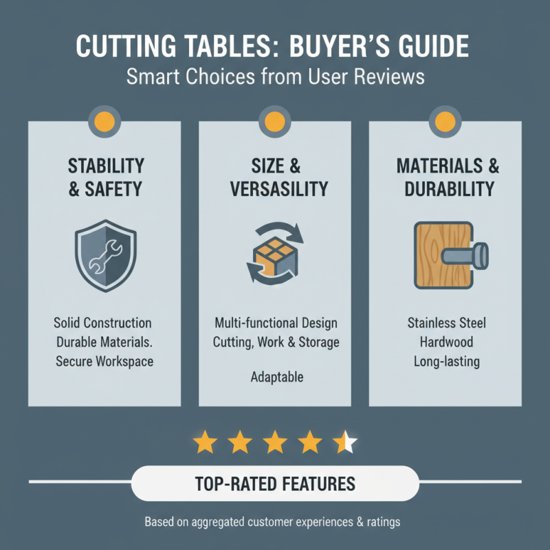 Top 10 Cutting Tables for 2025: Best Choices for Every Kitchen and Workshop