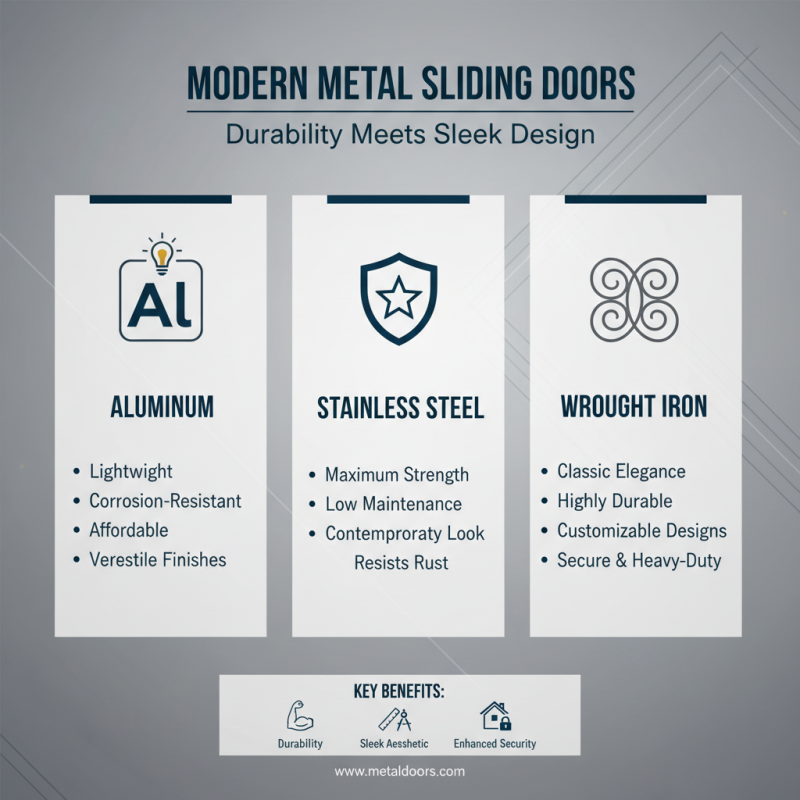 What is Sliding Door Metal and Its Benefits for Modern Homes