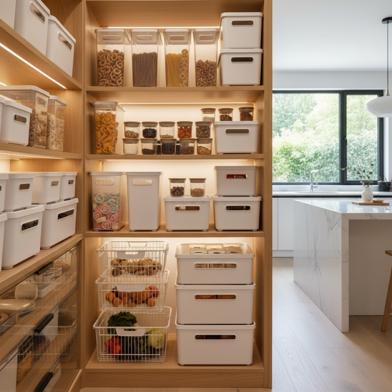 Why You Need Pantry Storage Boxes to Organize Your Kitchen Efficiently