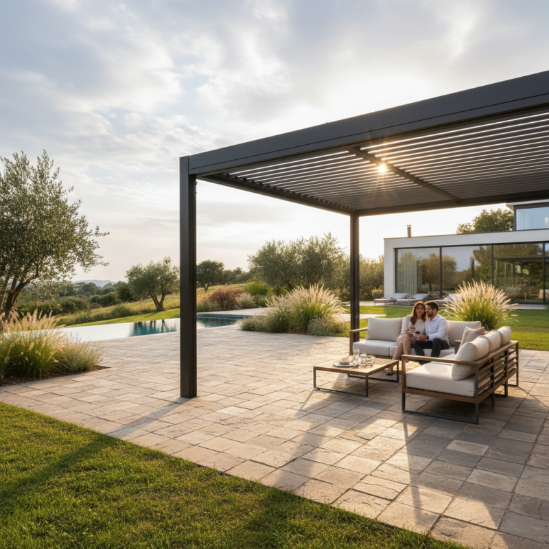 Why Choose a Louver Roof Pergola Kit for Your Outdoor Space