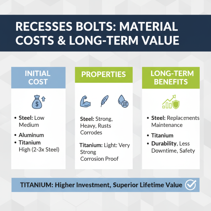 Why Choose Titanium Recessed Bolts for Your Next Project?